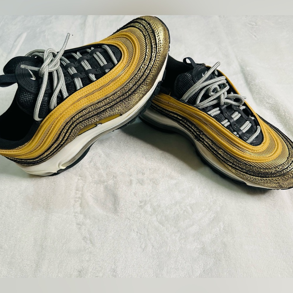 Nike Air Max 97 Gold Black Women’s 8.5